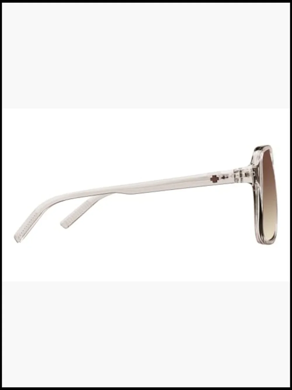 Rectangular Aviator Sunglasses, Bioplastic Frame, UV Protection